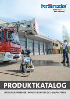 Kränzle Katalog 2023