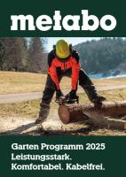 Metabo Akku-Garten Programm