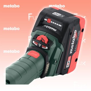 Metabo WVBF 18 LT BL 15-125 Quick Akku-Flachkopf-Winkelschleifer 