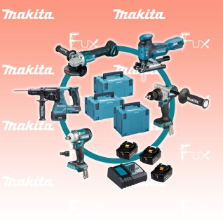 Makita 5-teilige bürstenlose Mega-Combo SET 1