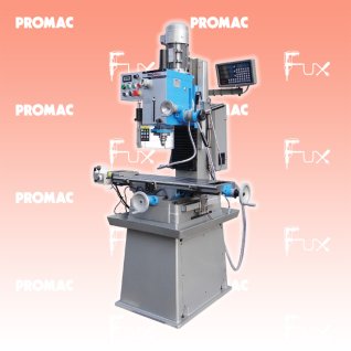 Promac JMDT-804516X-DRO Bohr-Fräsmaschine 400V