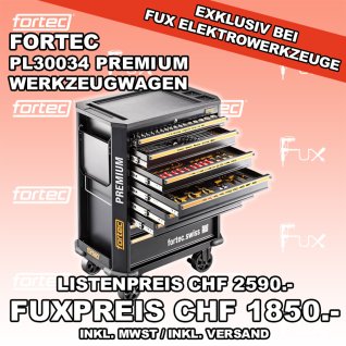 fortec Werkzeuge PL30034 Premium Werkstattwagen 706 - tlg.