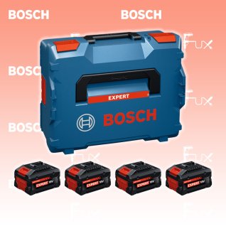 Bosch Professional EXPERT 4x EXBA18V-55 Akkupack