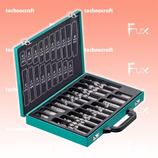 Technocraft HSS-G-M2 TiN Stufenbohrer-Satz
