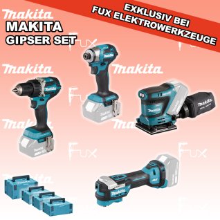 Makita Gipser Set  6 SOLO