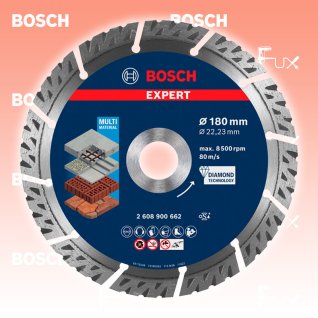 Bosch Expert Multi Material Diamanttrennscheibe 180 mm