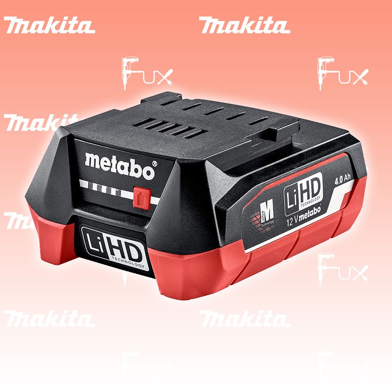 Metabo 12 V, 4.0 Ah, LiHD Akkupack