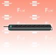 Primera-Line Steckdosenleiste 8-fach schwarz 2m