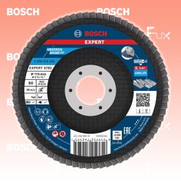Fächerschleifscheibe X782, ⌀ 115 mm, Korn 80
